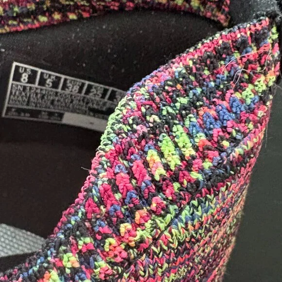 Skechers Go Walk Air Cooled Arch Fit Slip-On Sneakers Women’s 8 Multicolor EUC - Picture 7 of 7